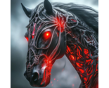 Hell Horse of Eternal Flame Spirit Companion, Protection, Courage,Spirit... - $59.99