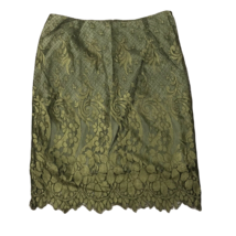 Monarch Cute Classy Skirt ~ Sz 12 ~ Green ~ Above Knee ~ Lined  - £16.53 GBP