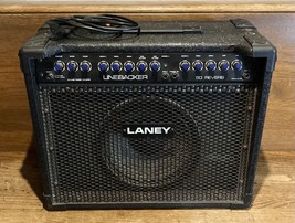 Vintage Laney Linebacker 50 1x12 SS Combo Amp w/cover - All Working -EX - $222.75