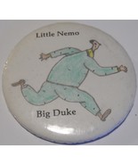  GENESIS Metal Button Little Nemo Big Duke 1980&#39;s 21/2 Inch Diameter NM ... - $14.77