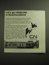1974 CN Canadian National Railways Cruise Ad - Let&#39;s go celebrate - £14.52 GBP