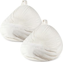 2 Pcs Bean Bag Chair Cover (No Filler) Animal Storage Bean Bag Cover For, Beige - £43.13 GBP