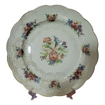 Royal Bayreuth Bavaria 11 Inch Floral Scalloped Edge Plate - £13.58 GBP