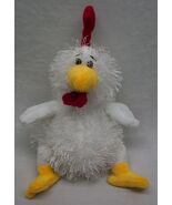 GANZ Webkinz Lil' Kinz WHITE FUZZY CHICKEN 7" Plush Stuffed Animal Toy - $14.85