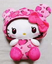 Panda Hello Kitty Lady Leopard Print BIG Plush Toy B Color 30cm sanrio p... - $39.99