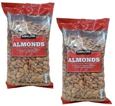 2 Packs  Kirkland Signature Supreme Whole Almonds 3 Lb,    - $33.80
