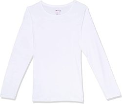 Kids Undershirt cotton Long Sleeve (Pack of 6) - £47.96 GBP