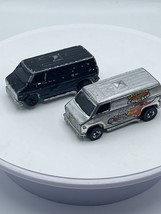 Hot Wheels Vintage California Cruisin&#39; Super Van Chrome &amp; Black Lot 1974 - £14.51 GBP