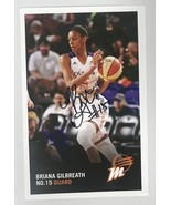 Briana Gilbreath Signed Autographed 6x9 Photo - Phoenix Mercury - $285.10 MXN
