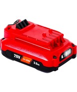 Tenhutt 20V 3.0Ah Upgrade Li-Ion Replacement Battery For 20V Cordless, C... - €29,82 EUR