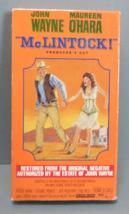 McLintock! VHS Producer&#39;s Cut John Wayne NR Classic Western Movie - £3.93 GBP