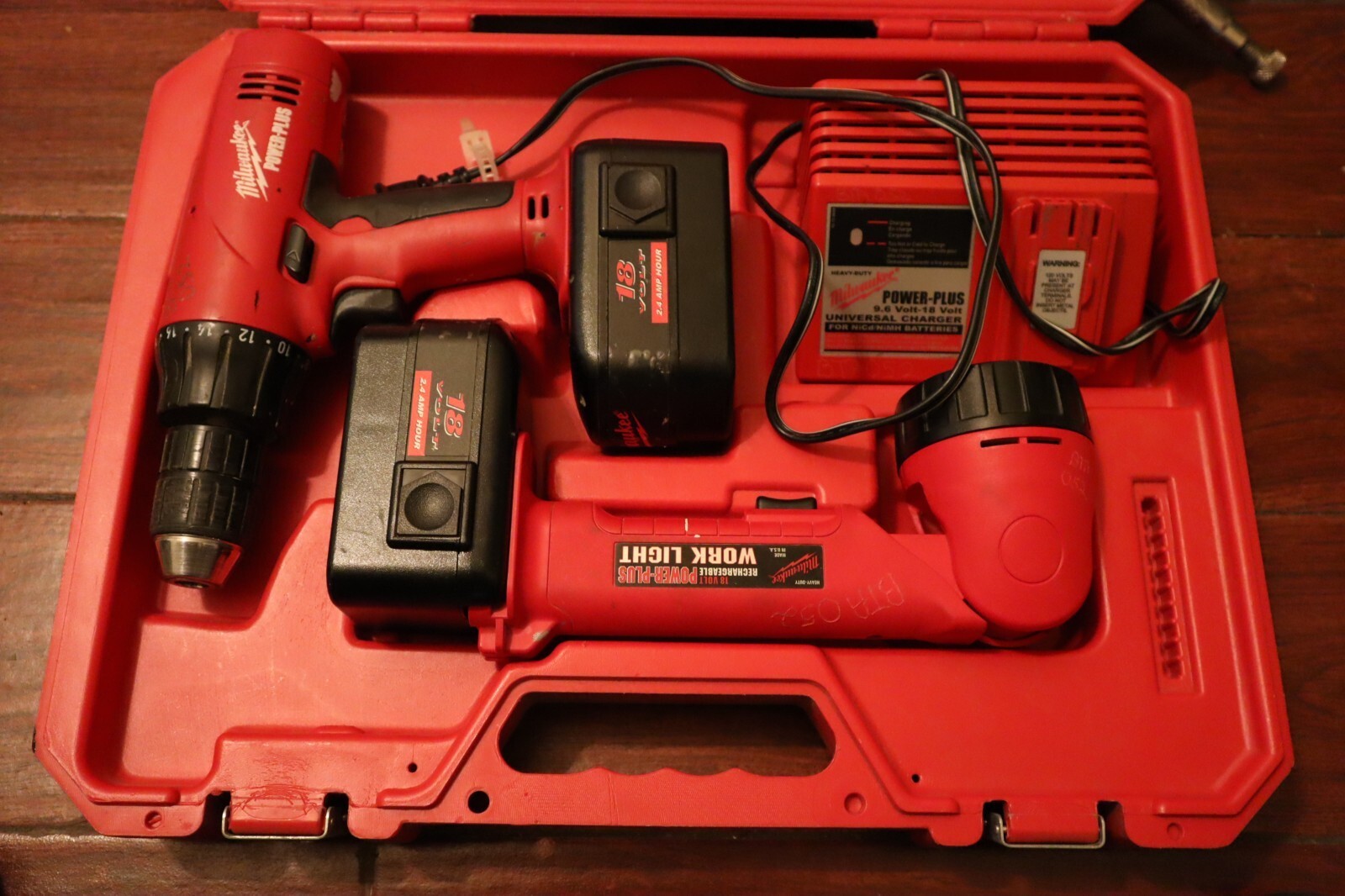 Milwaukee 1/2&quot; Heavy Duty 18V Power Plus Drill Drive &amp; Worklight UNTESTE... - $89.05