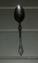 Teaspoon REMBRANDT Oneida Glossy Stainless Steel Flatware Cube Backstamp - $7.00