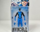Megabox Invincible Figure  Blue Costume McFarlane Toys “Damaged Corner” New - $34.64