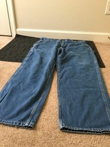 Carhartt Men&#39;s Big &amp; Tall Denim Jeans Blue Size 42x30 - £35.19 GBP