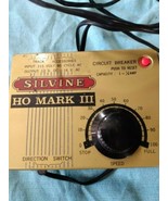  Vintage SILVINE HO MARK III TRAIN TRANSFORMER  NOT TESTED PARTS ONLY AS IS - £13.32 GBP