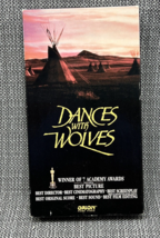 Dances with Wolves Movie VHS VCR Cassette Tape 1993 - £6.07 GBP