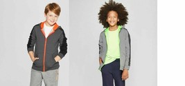 C9 by Champion Boys Cotton Fleece Full Zip Hoodie 2 Color Choices Sizes 6-7 NWT - £10.83 GBP