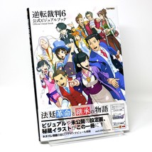 Phoenix Wright Ace Attorney 6 Official Visual Art Book Gyakuten Saiban Game - £28.81 GBP