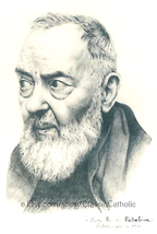Padre Pio de Pietrelcina Art Print - £9.46 GBP+
