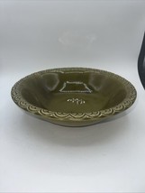 McCoy Pottery Wash Basin/ Large Serving Bowl 7516 Green  12 x 3.25” - $23.76