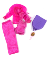 Vintage Barbie Beauty Secrets Doll Clothes Lot Makeup Case Mirror Skirt ... - €25,71 EUR
