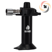 1x Torch Newport Zero Mini Series Black 5.5&quot; Butane Torch | Adjustable Flame - £27.51 GBP