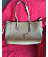 Michael Kors Voyager Crossgrain Leather Shoulder Bag/Tote iPad Pocket 30... - $64.35