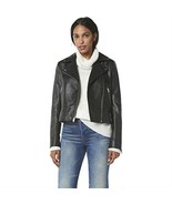 Andrew Marc Women&#39;s VALHALLA Moto Leather Jacket - £129.19 GBP