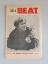 Krla Beat Newspaper Vol 1 No 27 September 18, 1965-Protestor Barry Mc Guire - £17.95 GBP