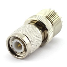 2-Pack Tnc Male To Uhf Female Rf Coaxial Adapter Tnc To Uhf Coax Jack Co... - $17.09