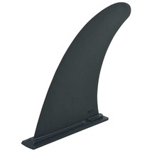  Center Fin for Stand Up Paddle Board 7.2&quot;x8.3&quot; Plastic Black - $60.77 CAD