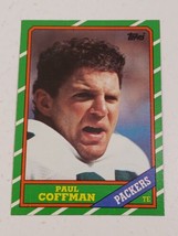 Paul Coffman Green Bay Packers 1986 Topps Card #219 - £0.73 GBP