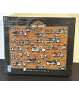 Vtg New 1000 Piece Harley-Davidson Motor Cycles Jigsaw Puzzle 27x20 FX S... - $28.00