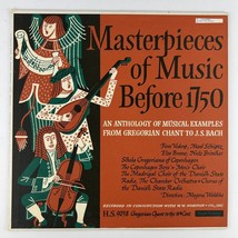 Masterpieces Of Music Before 1750 Bach Gregorian Chant To The 16th Centu... - £23.73 GBP
