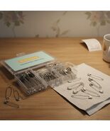 150Pcs Assorted Safety Pins (0.74–2.13 inch) - Heavy Duty Nickel Plated ... - $11.62 CAD