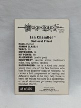 TSR Series 1993 Dragon Lance Ian Chandler Red Border Rare Trading Card - $26.72