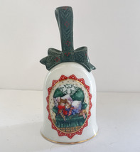 Vintage Avon Christmas Bell Porcelain 1990 Holiday Decor - £7.75 GBP