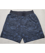 Skechers Running Shorts Mens Medium Multi Geometric Elastic Waistband Pu... - $21.44