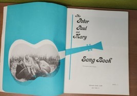 Peter Paul &amp; Mary Songbook Piano Sheet Music Guitar Chords Folk Songs Book - £23.52 GBP
