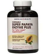 American Health Multi-Enzyme Plus, Super Papaya, 360 Count - $356.86 MXN