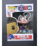 Paris Saint Germain Neymar Jr Signed Soccer Funko Pop 20 W/Coa - $296.01