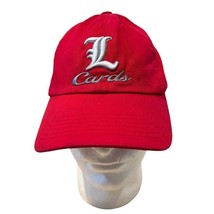 Louisville Cardinals Cards Captivating Headgear Ladies Hat Cap Adjustable Back - £10.42 GBP
