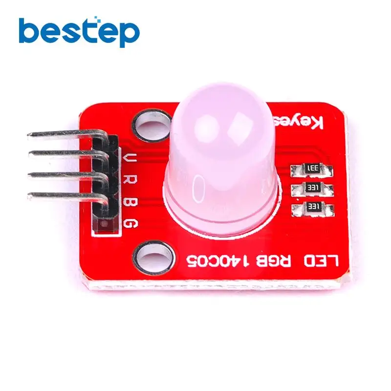 1pcs 10MM RGB LED Module Full Color Electronic Building Blocks for Arduino - £7.42 GBP