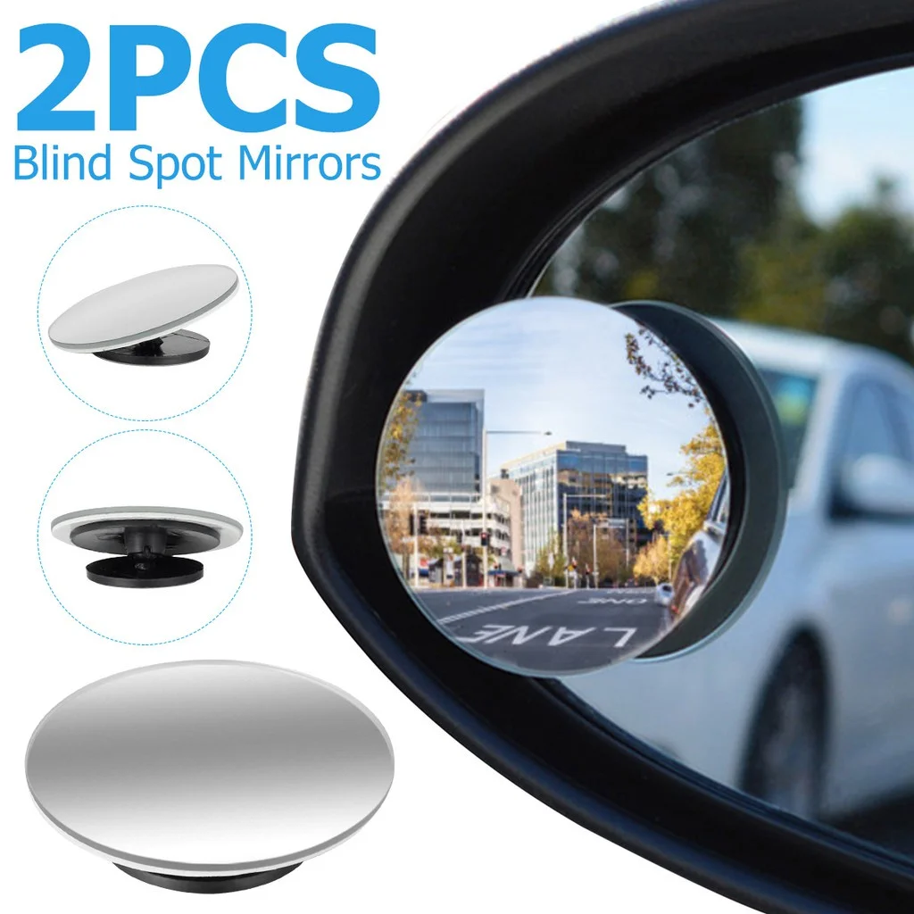 360 Degree Adjustable Car Rearview Convex Mirror - Enhance Safety with Wide An - £10.27 GBP