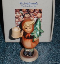 Advent Girl With Fir Tree Goebel Hummel Figurine TMK3 With Box - GREAT GIFT! - £54.10 GBP
