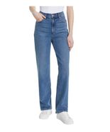 Gloria Vanderbilt Womens Jeans Dark Blue High-Rise 5-Pocket Straight Leg - $59.94 CAD