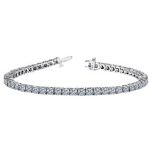 Diana M Jewels 3.00 cts diamond tennis bracelet size One Size - €2.106,76 EUR