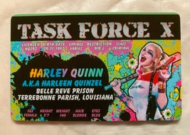 Harley Quinn ID License Suicide Squad Movie Batman Villain Joker Task Fo... - £7.00 GBP