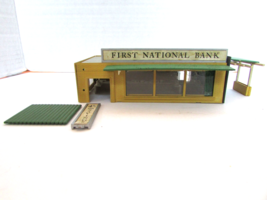 Bachmann Plasticville HO First National Bank HO Building kit Incomplete  PR - $87.81 MXN